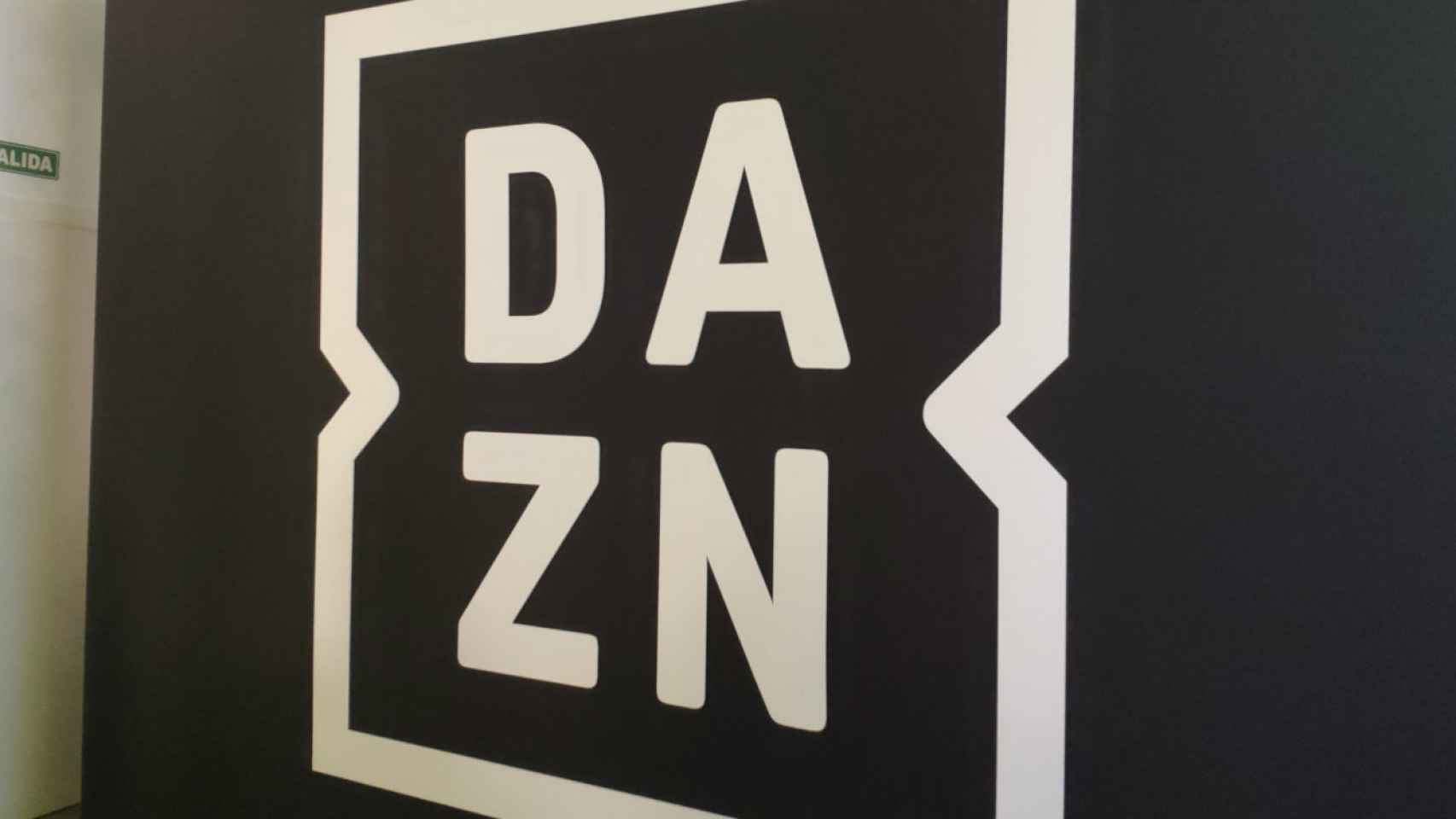 Logo de DAZN, en una imagen de archivo.