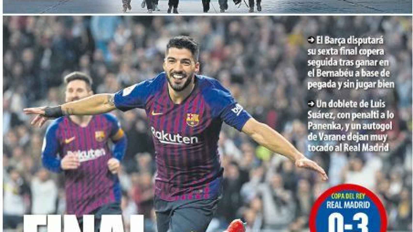 La portada del diario Mundo Deportivo (28/02/19)