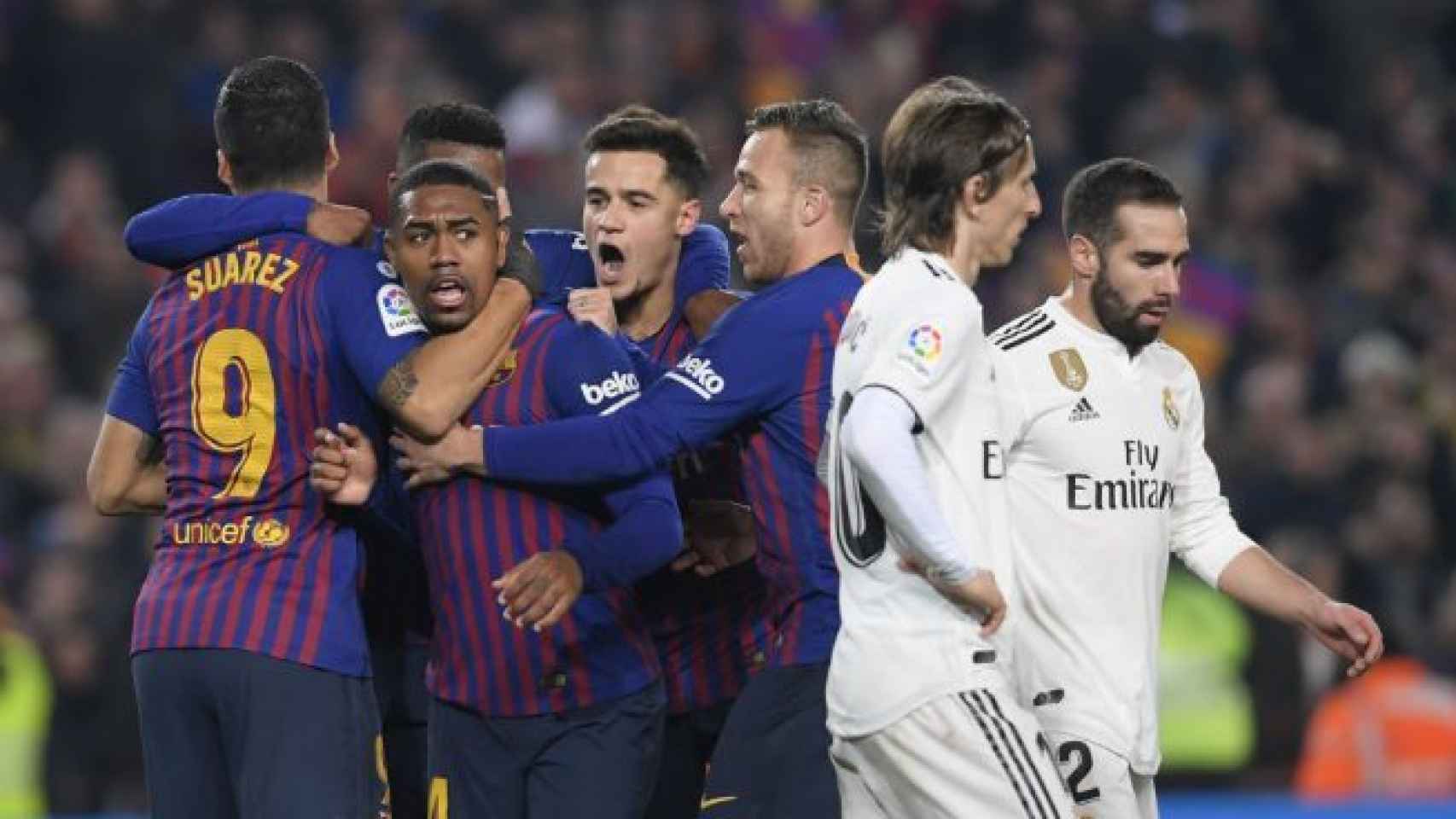 Imagen del 'Madrid-Barça'