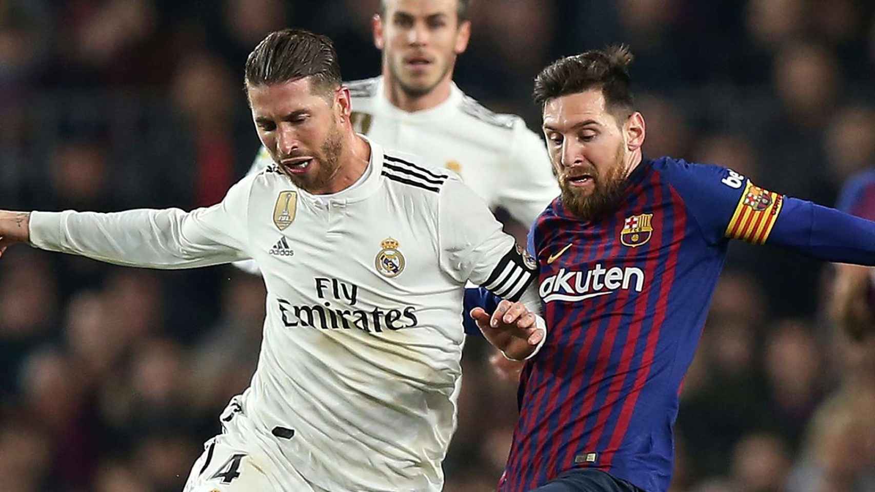 Sergio Ramos y Messi.