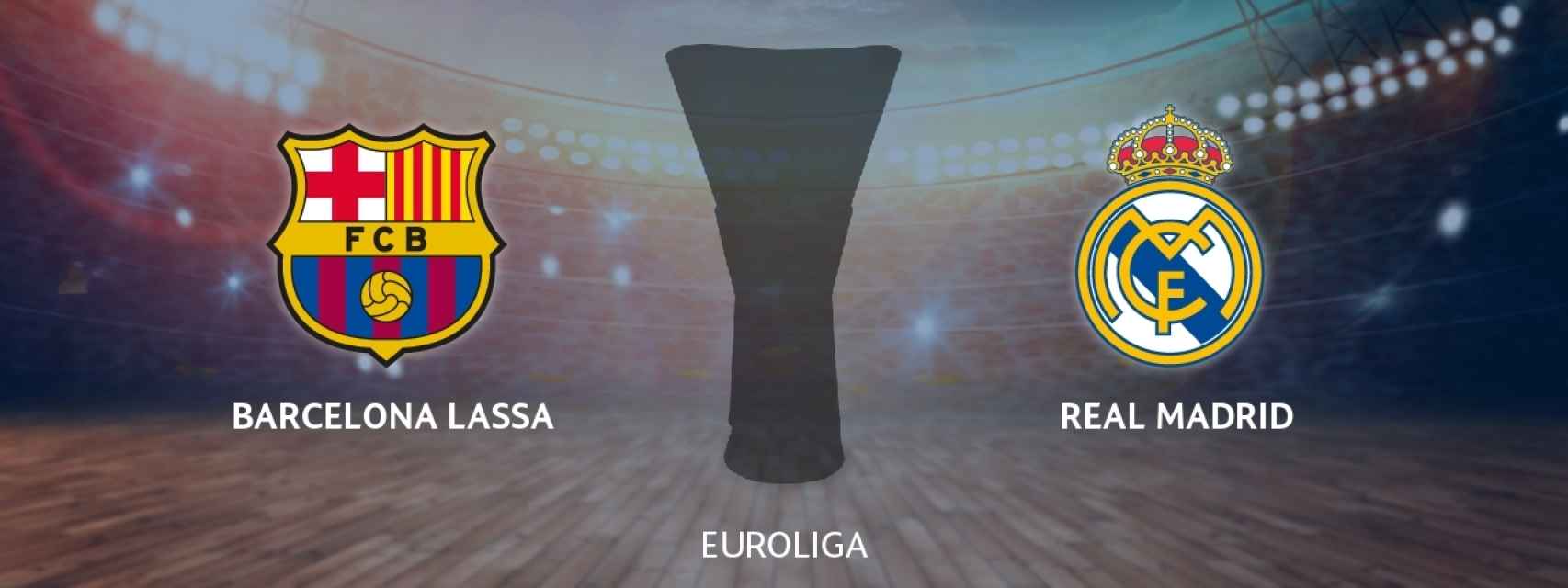 Barcelona Lassa - Real Madrid: siga en directo el partido de Euroliga