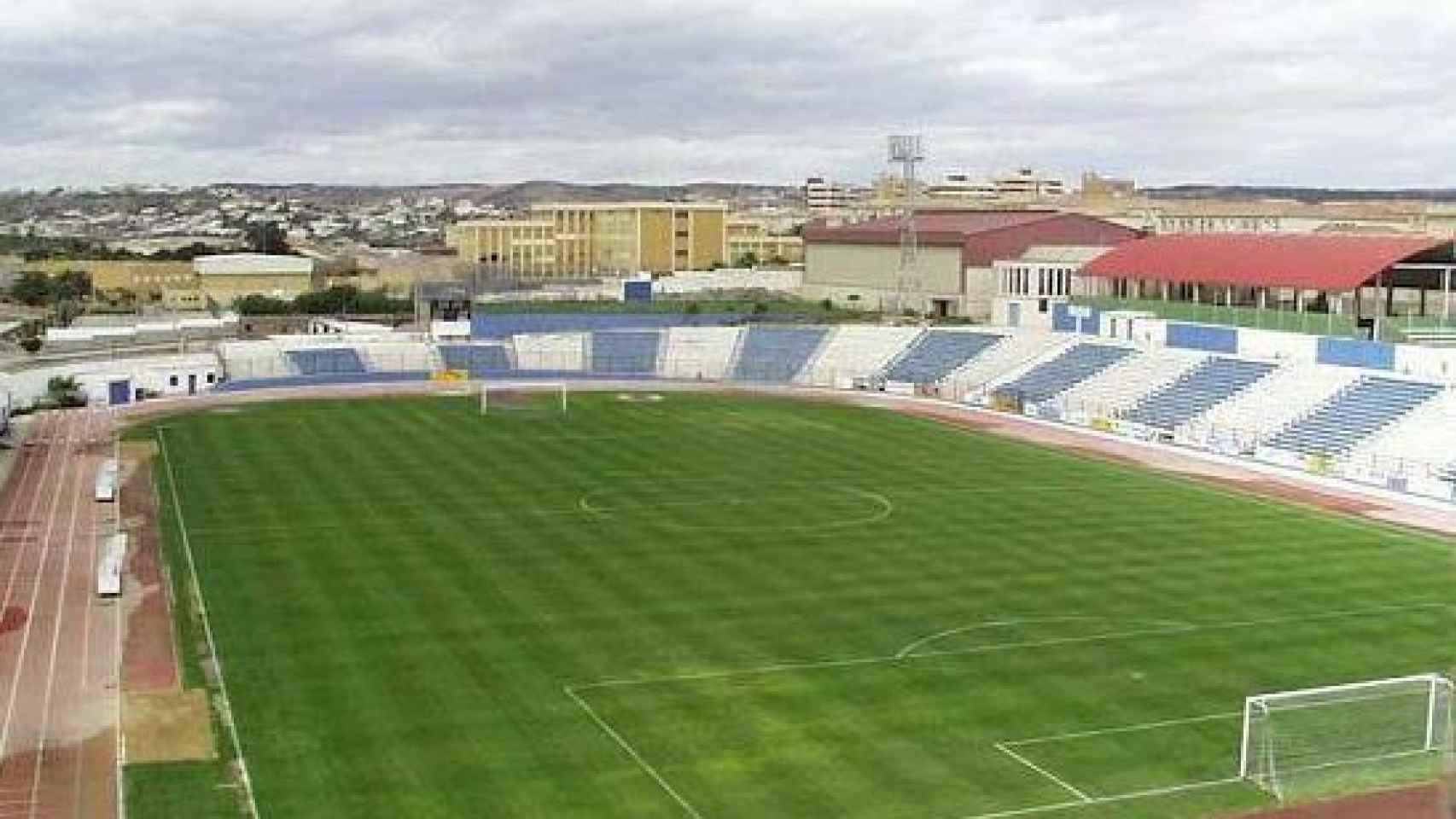 Estadio de La Espiguera. Foto: Facebook (@MartosCDOf)