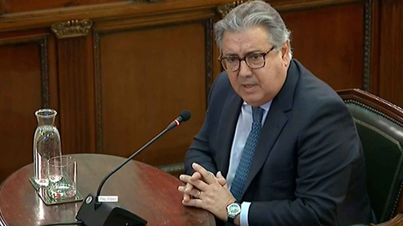 Captura del exministro del Interior, Juan Ignacio Zoido, en el TS.
