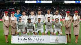 El once titular del Real Madrid en El Clásico de La Liga en el Santiago Bernabéu