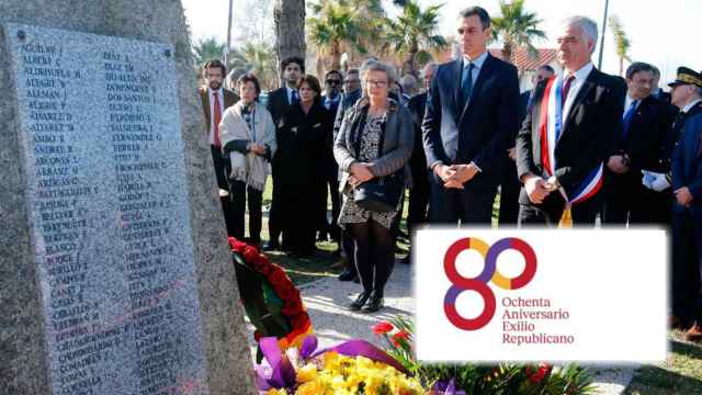 El presidente del Gobierno, Pedro Sánchez, homenajea a los republicanos exiliados en Francia (Archivo).