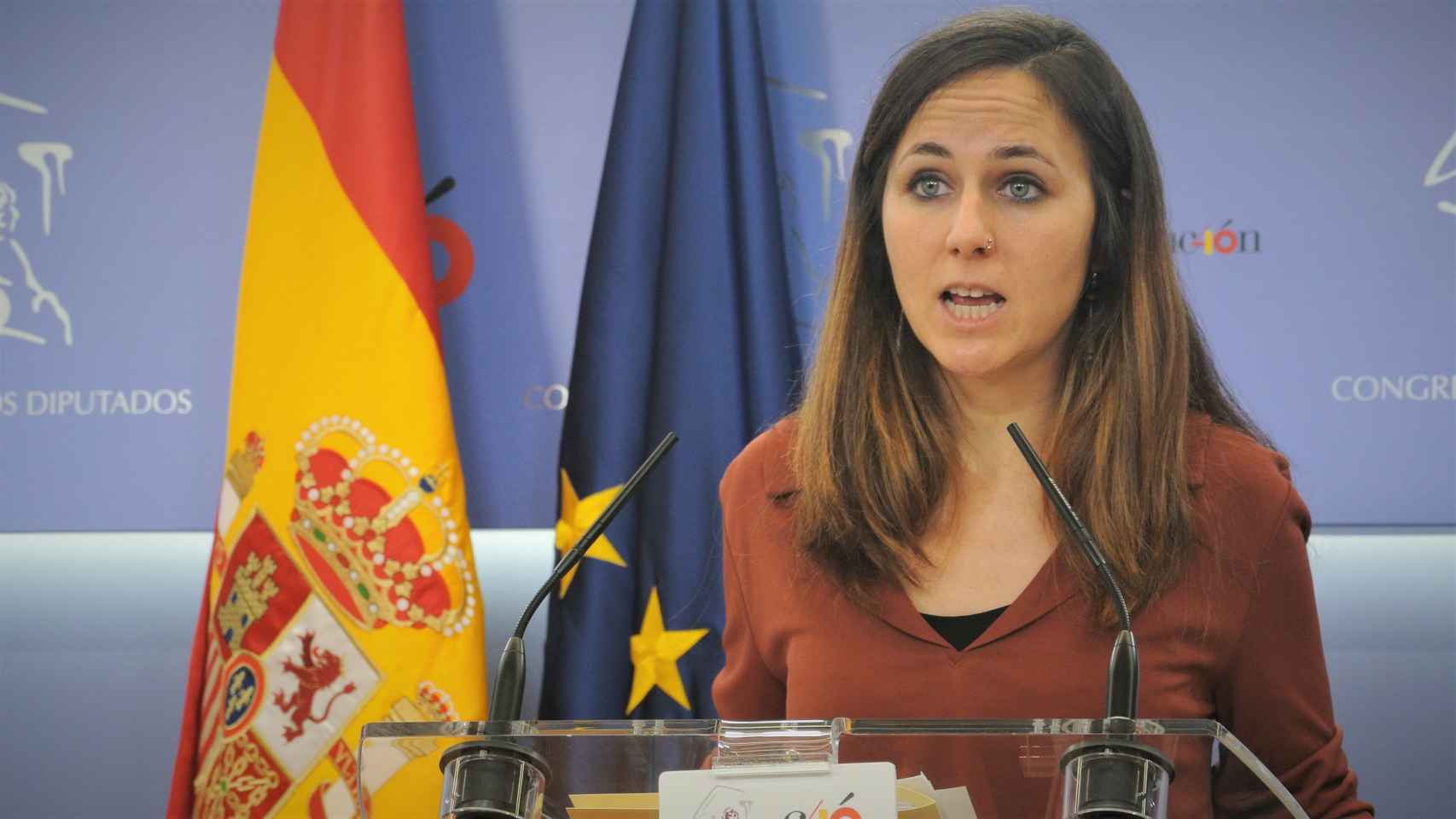 Ione Belarra, secretaria de Estado para la Agenda 2030 y coordinadora ejecutiva de Podemos.