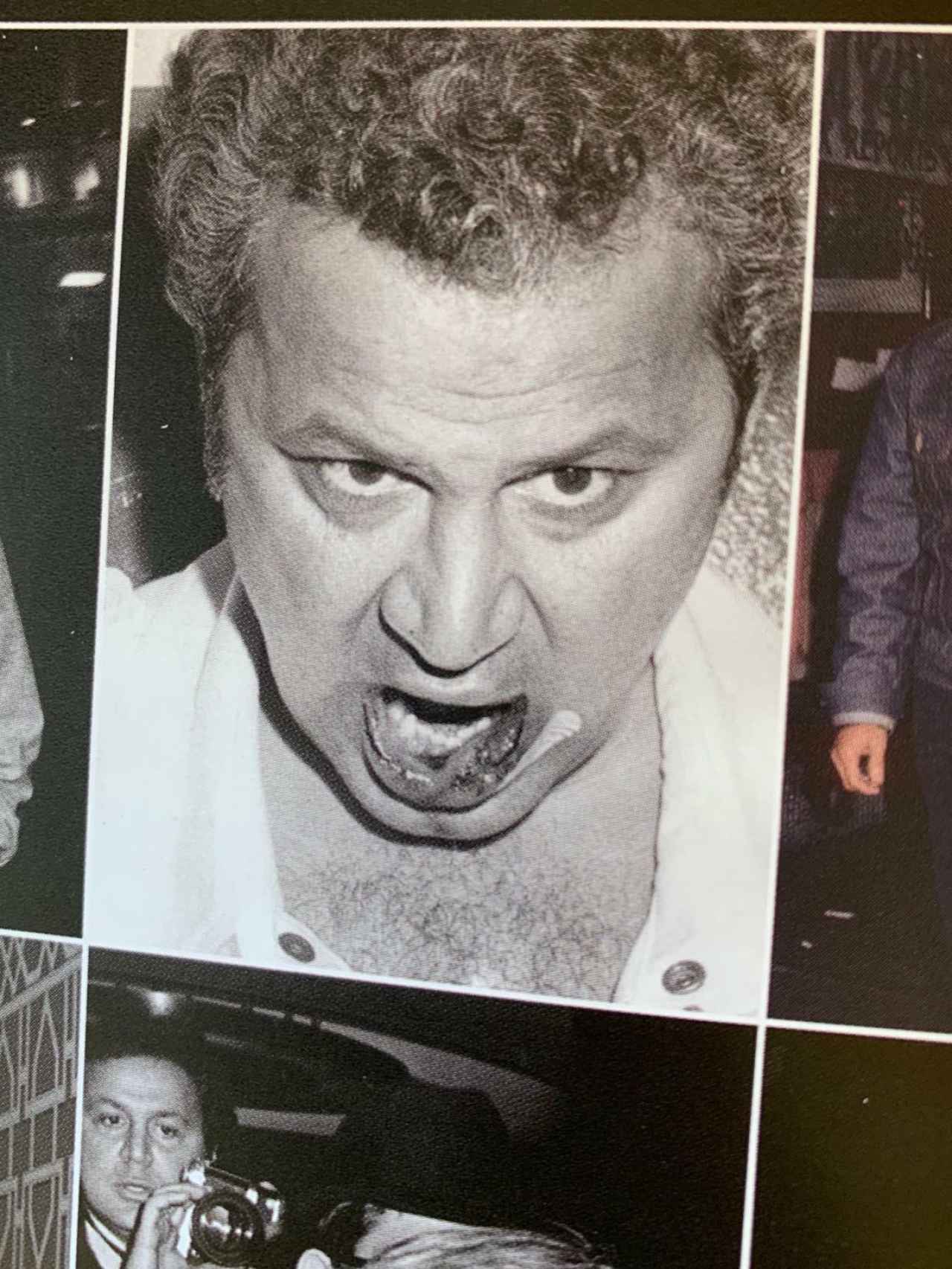 El labio del paparazzi Ron Galella tras robarle unas fotos a Richard Burton