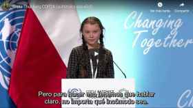 El discurso de Thunberg en COP24 subtitulado al castellano