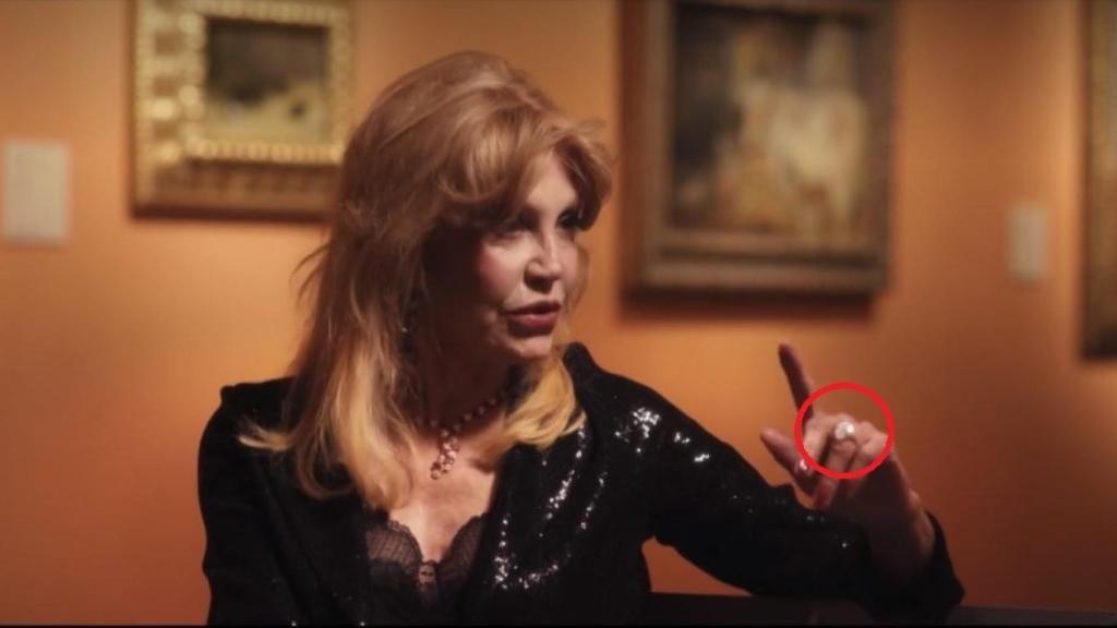 La baronesa Thyssen en el programa 'Salvados'.