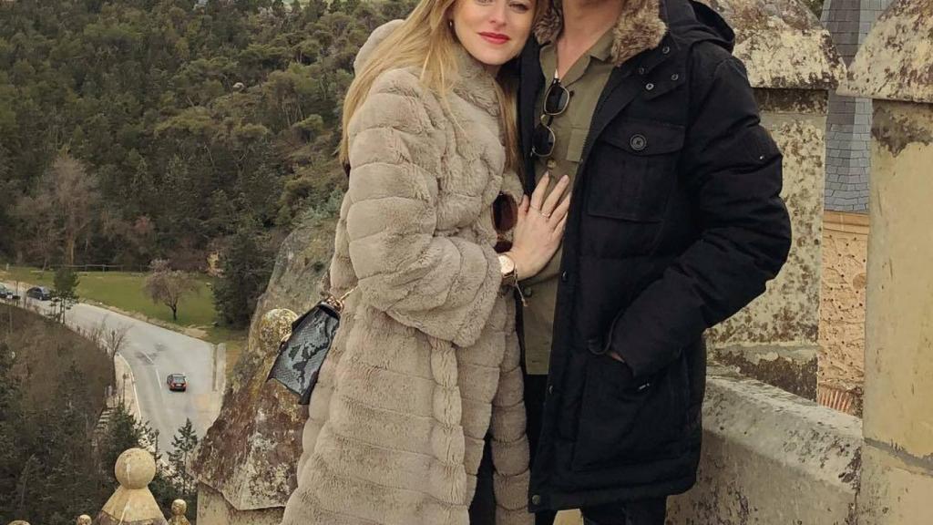 Ingrid Sunyer y Xavi Martínez en abril de 2018.