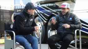 Rubens Barrichello entrevista a Fernando Alonso