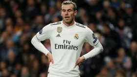Gareth Bale se lamenta por una ocasión fallada