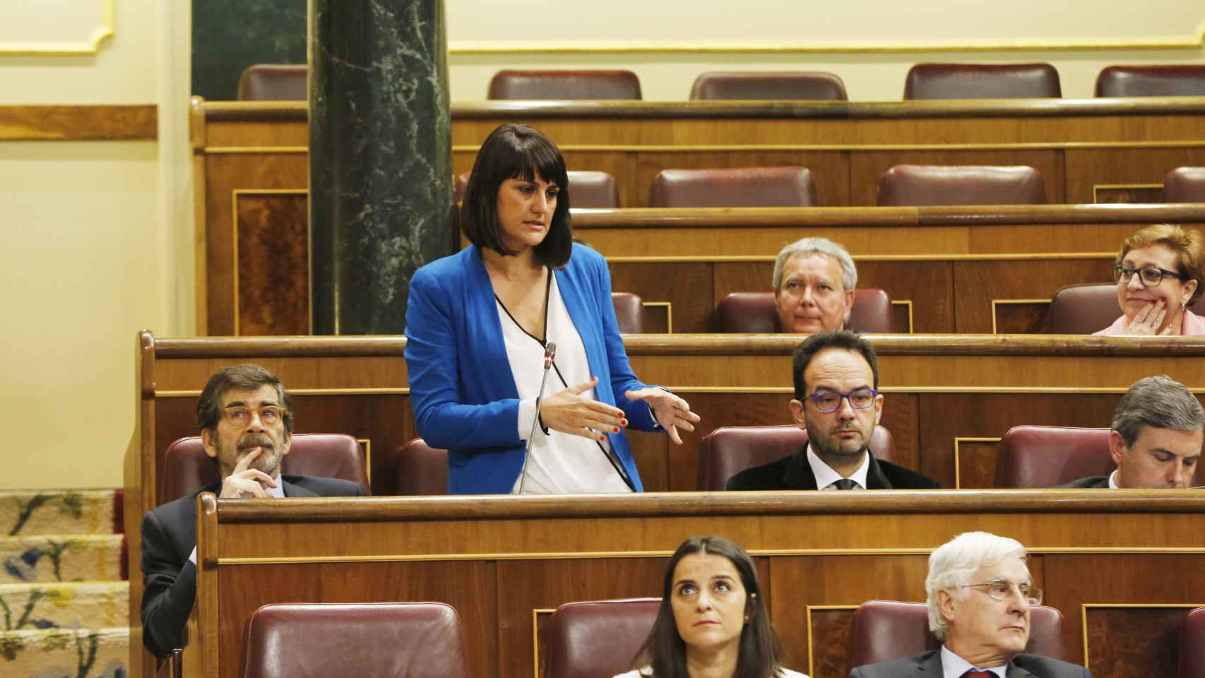 María González Veracruz en el Congreso de los Diputados.