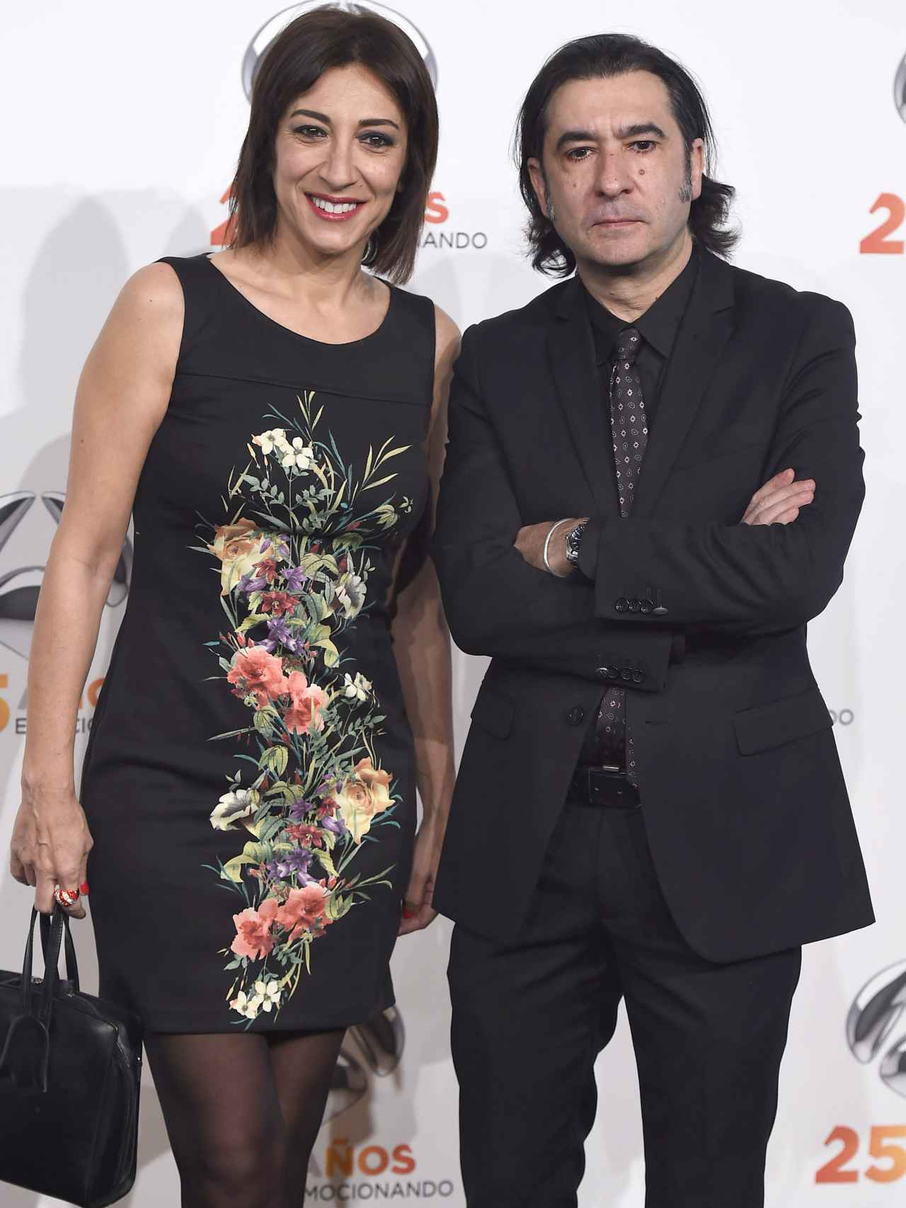 Carmen Ro y Ángel Antonio Herrera, en un evento de 2015.