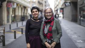 Carmen, nacida en 1995, y Elena, nacida en 1942.