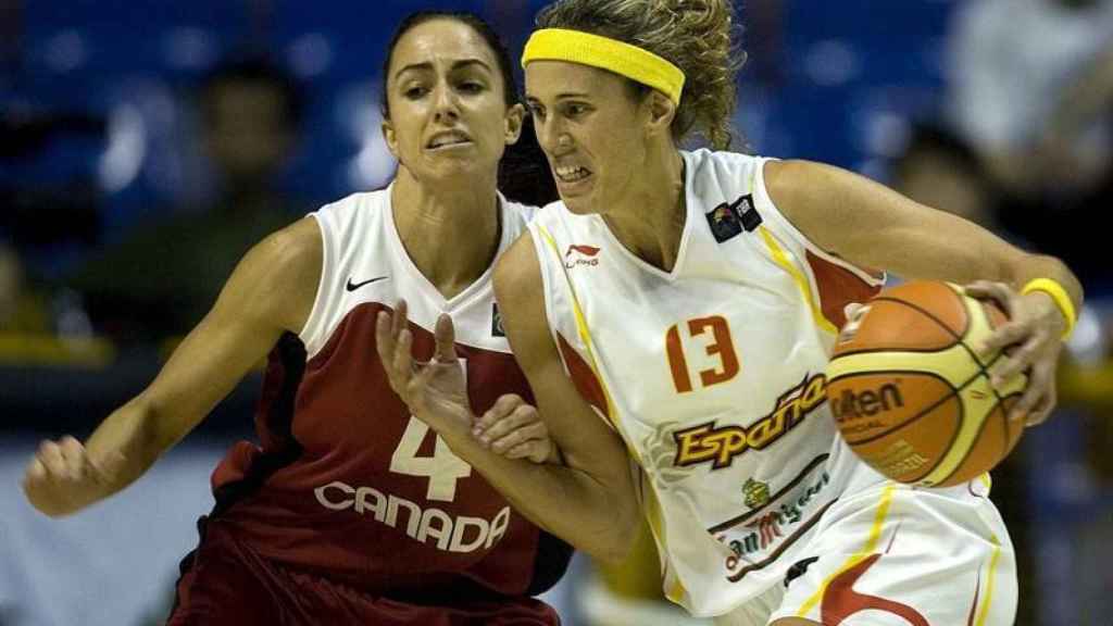 Amaya Valdemoro, leyenda del baloncesto español