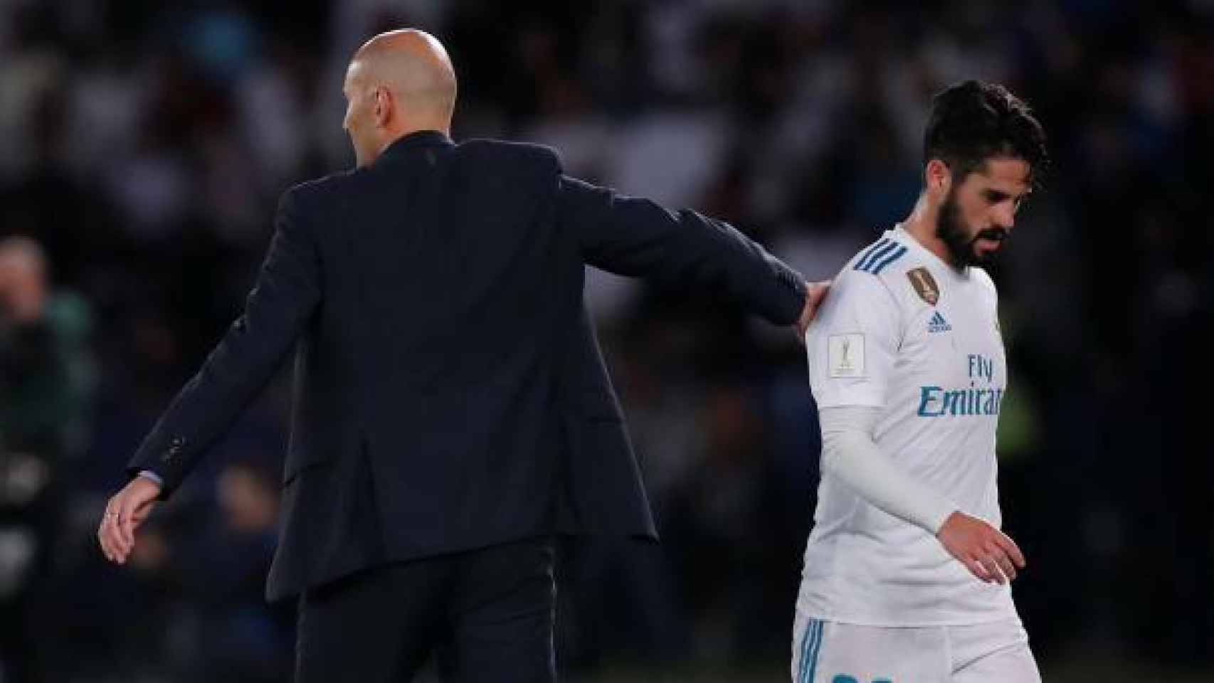 Zidane consuela a Isco