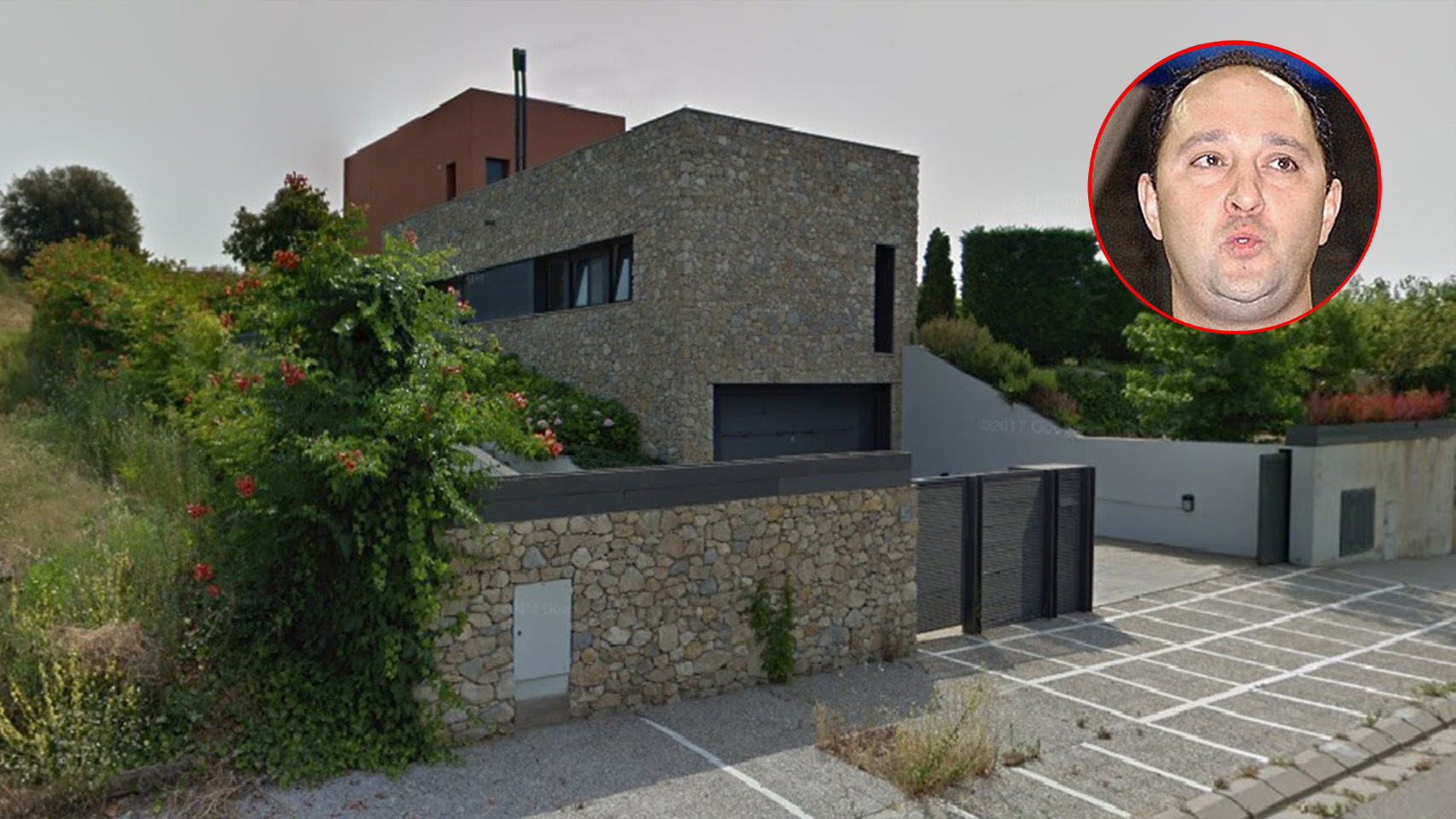 La casa del exjugador del Baskonia fugado en Girona que esconde 600.000 euros.