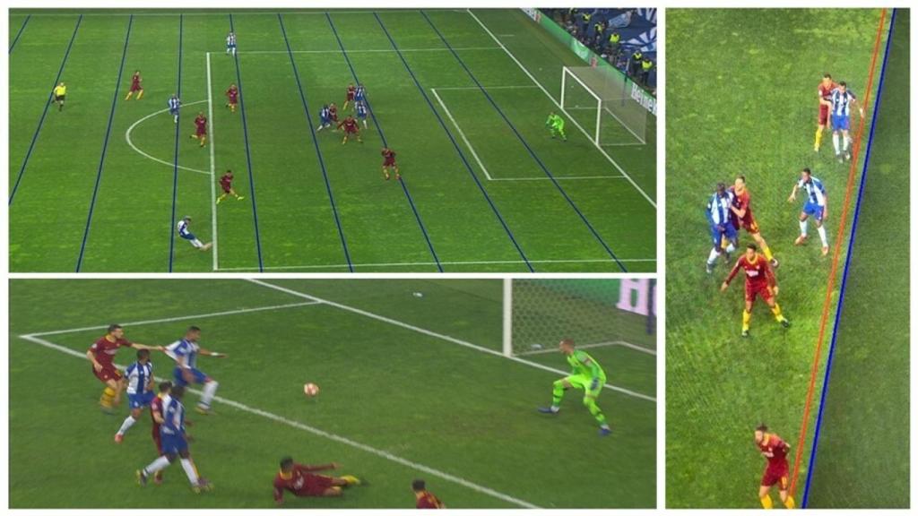 Penalti señalado al Oporto