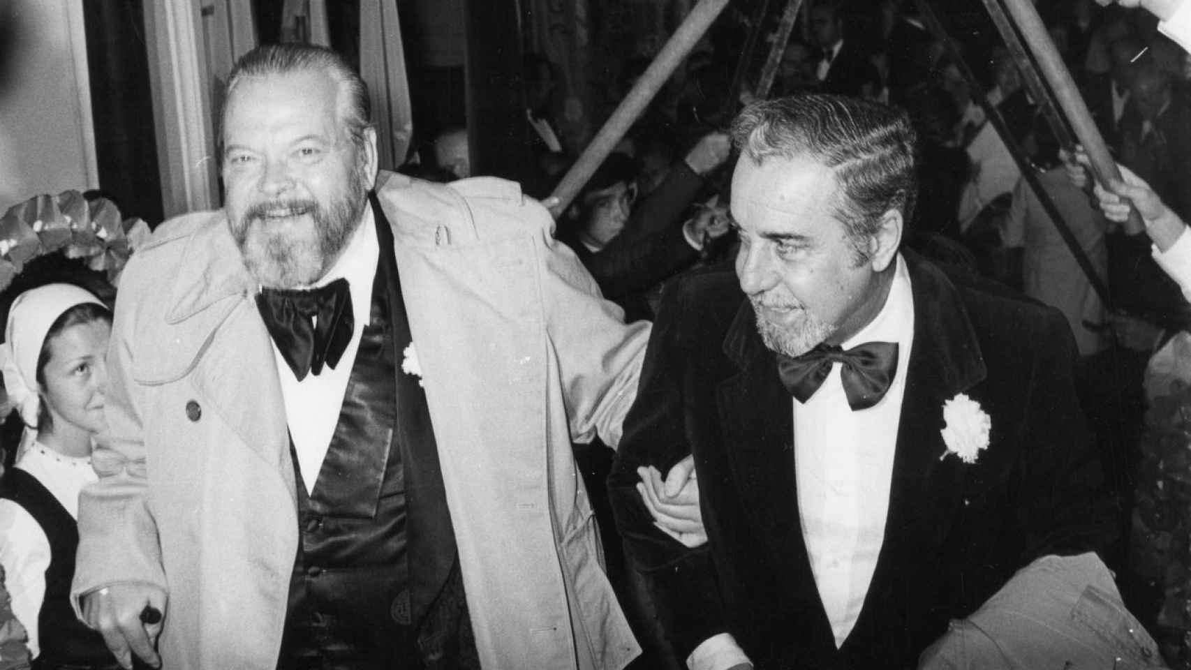 Fernando Rey junto a Orson Welles.