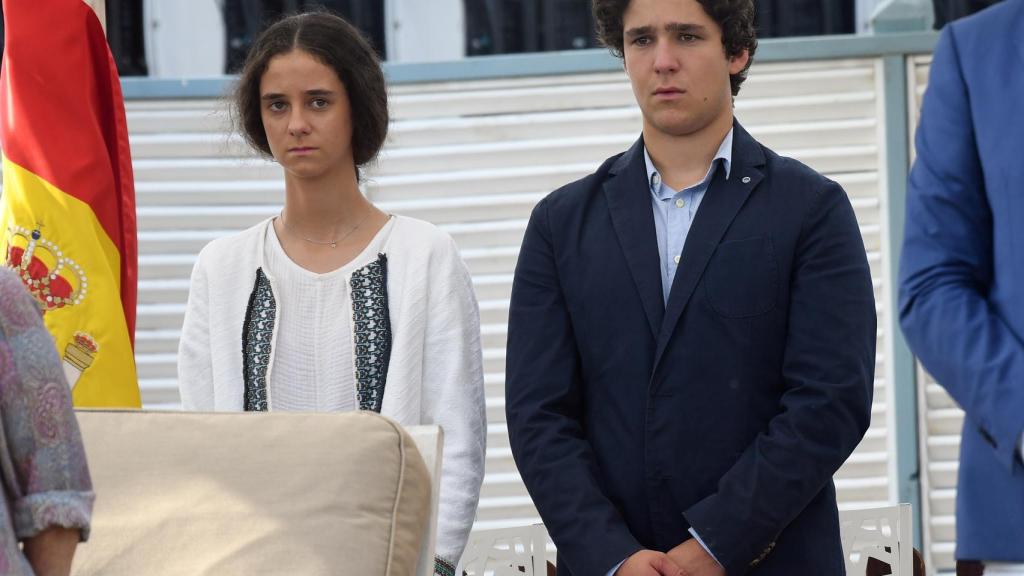 Victoria Federica y Froilán de Marichalar en el verano de 2017 en Sotogrande.