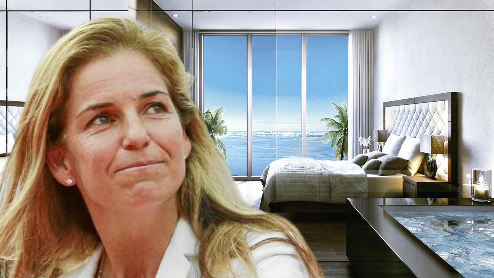 Arantxa Sánchez Vicario vende su ático en Miami.
