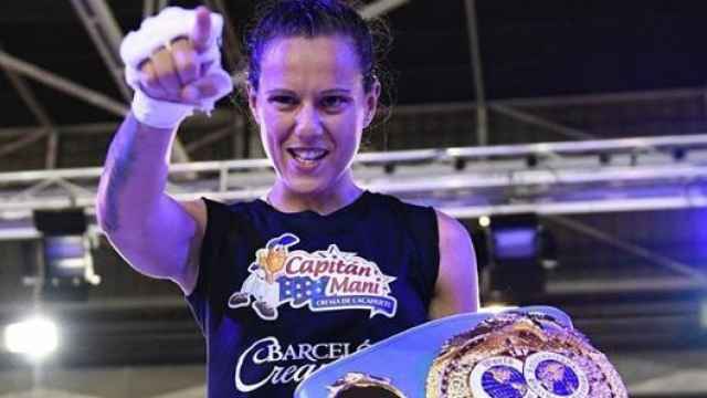Joana Pastrana, campeona del mundo de boxeo femenino.