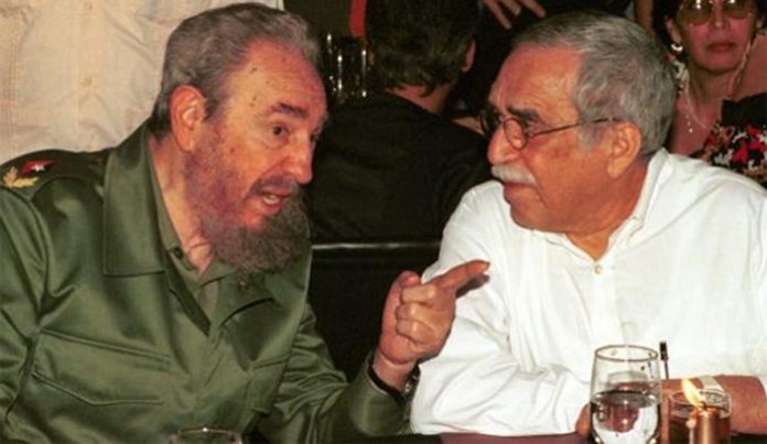 García Márquez mantuvo su amistad con Fidel Castro hasta el final de su vida