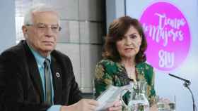 Borrell y Calvo en el último Consejo de Ministros