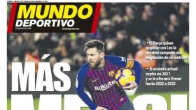 La portada del diario Mundo Deportivo (09/03/2019)