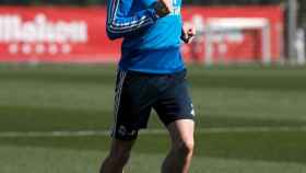 Bale se entrena en Valdebebas