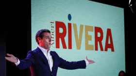 Albert Rivera, en su presentación como candidato de Cs a la Presidencia del Gobierno.
