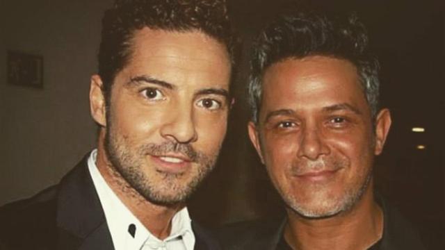 David Bisbal y Alejandro Sanz en una imagen de sus redes sociales.