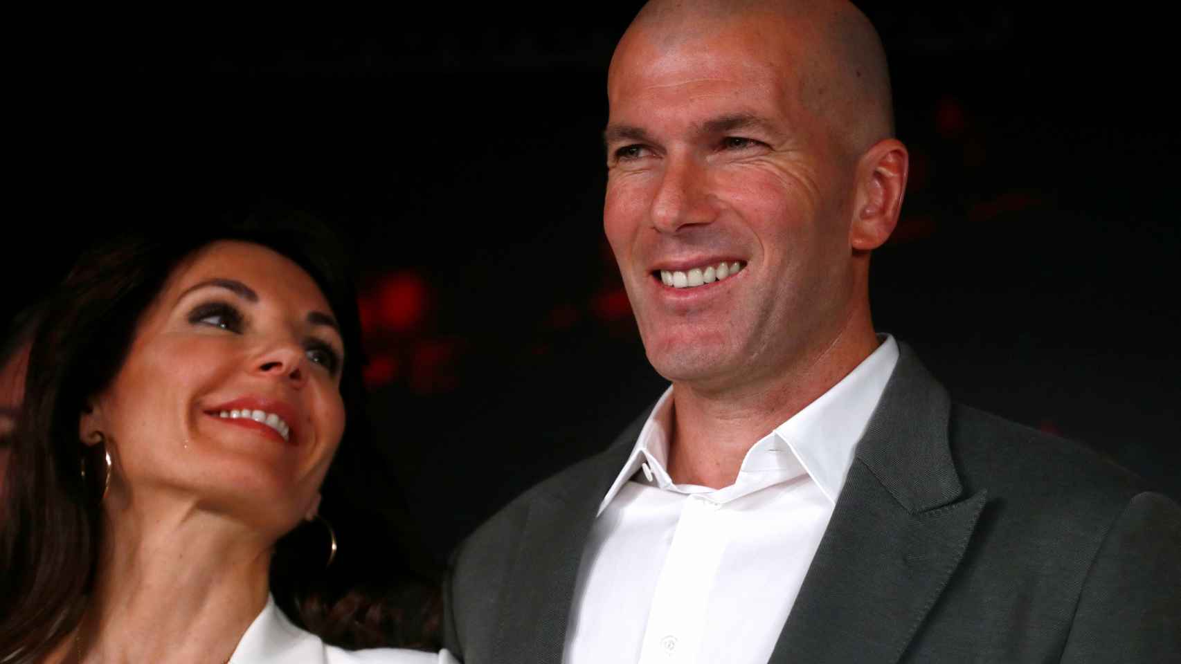 El look de Zidane en rueda de prensa