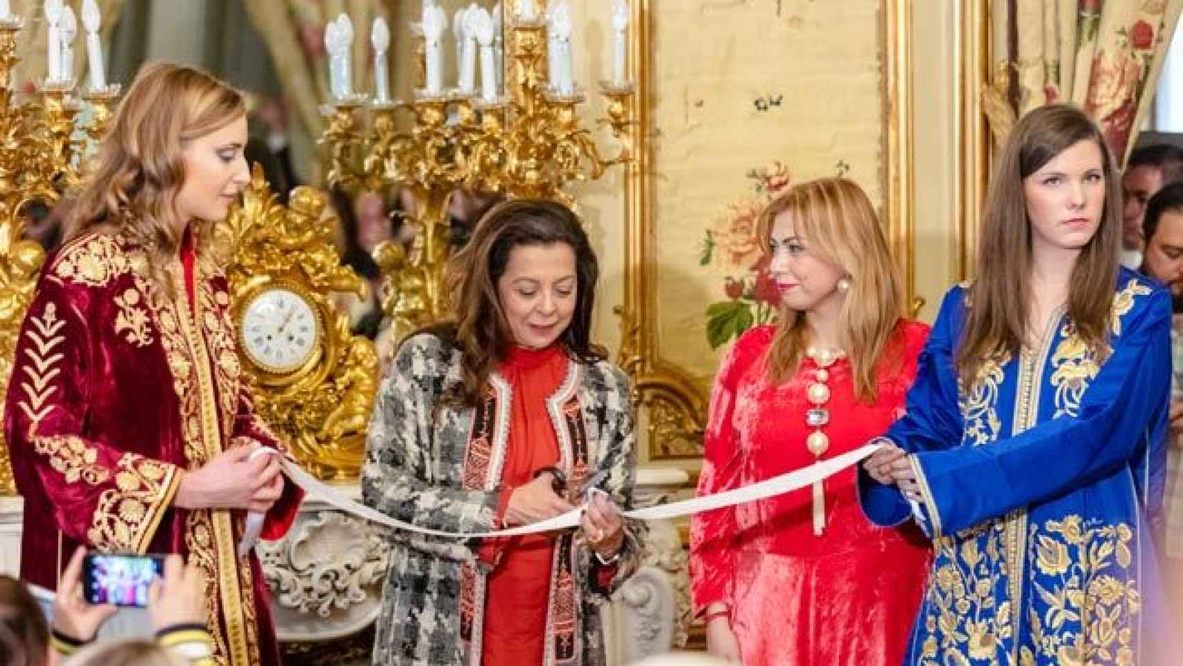 La embajadora de Marruecos en España, Karima Benyaich, inauguró el evento.