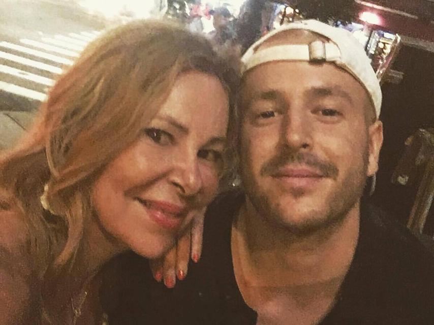 Álex Lequio y Ana Obregón durante su estancia en Nueva York.