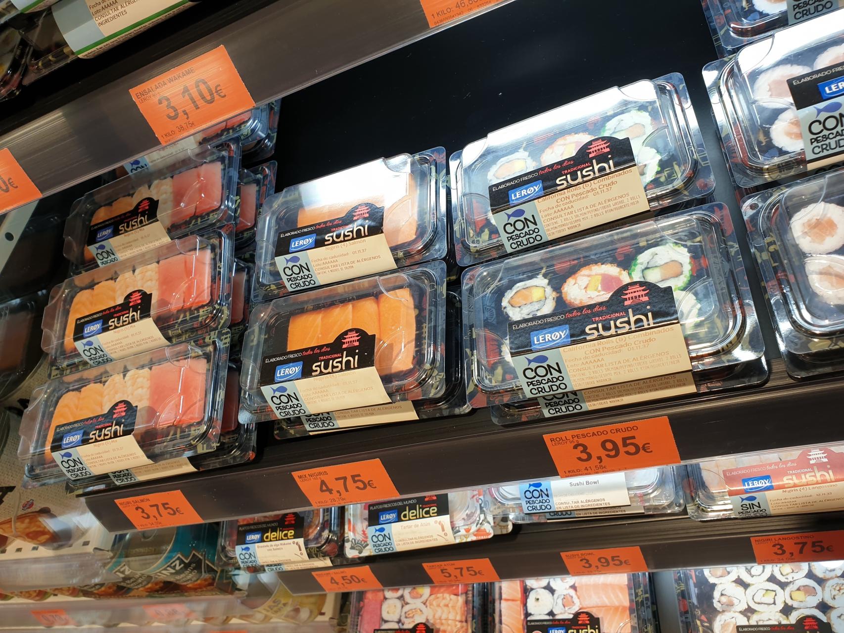 sushi mercadona