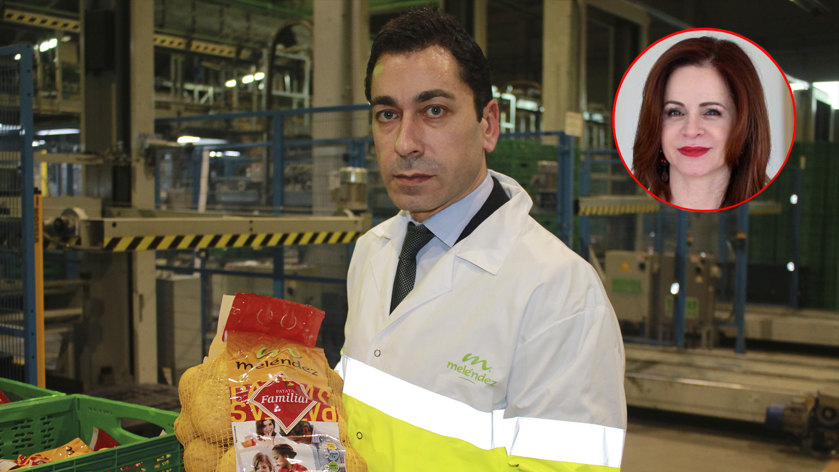 El empresario vallisoletano Javier Meléndez, el mayor distribuidor de patatas en España.