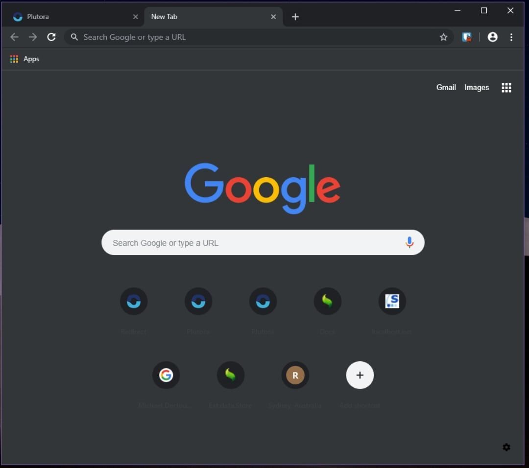 Google Chrome oscuro 2