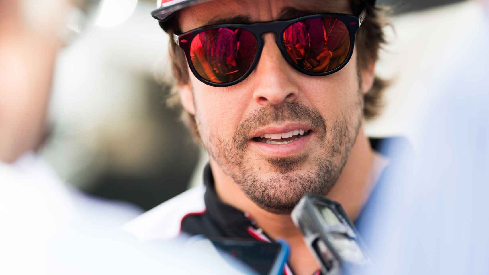 Fernando Alonso, en el circuito de Sebring