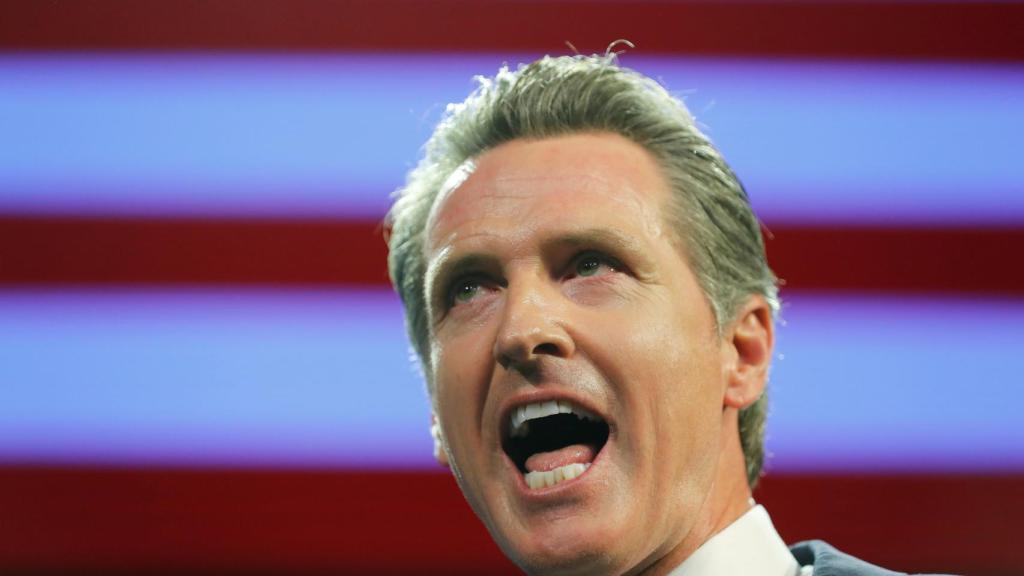 El gobernador demócrata de California, Gavin Newsom.
