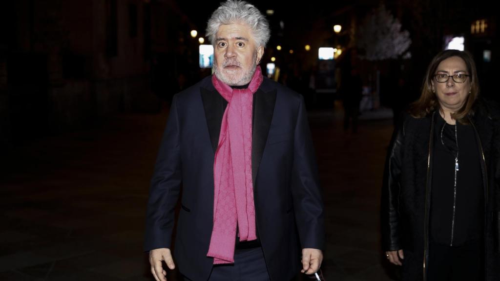 Pedro Almodóvar en su última aparición pública.