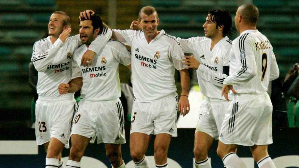 Beckham, Figo, Zidane, Raúl y Ronaldo: Los Galácticos