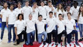 El Infantil A del Real Madrid ha ofrecido la MiniCopa al Wizink Center