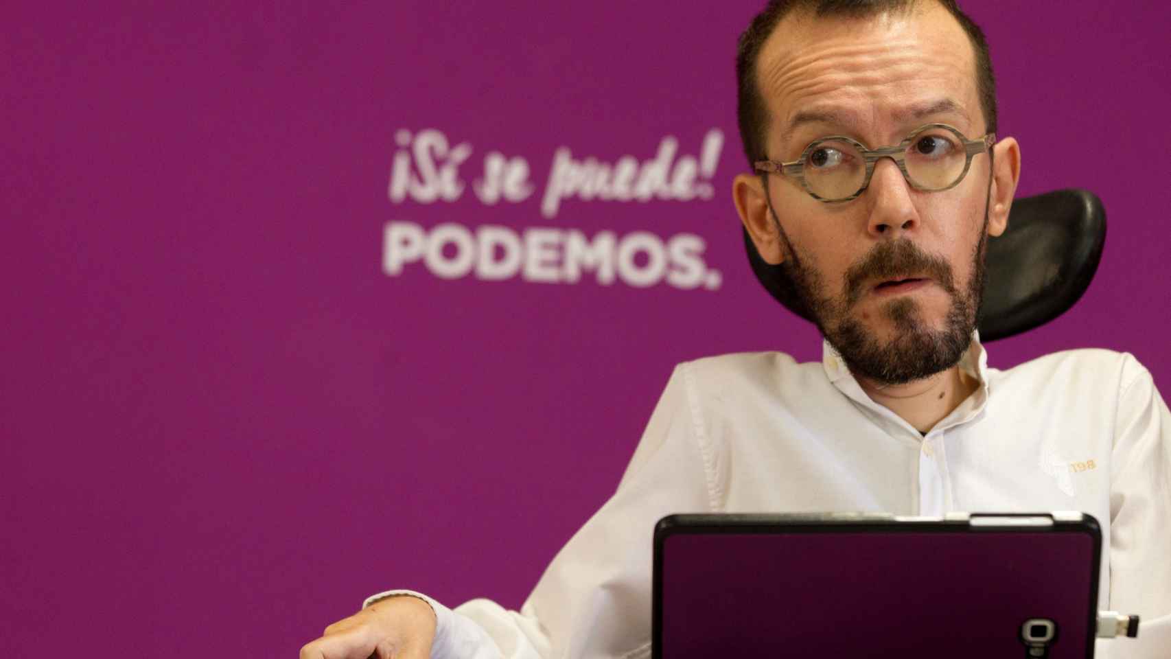 Pablo Echenique, diputado de Podemos.