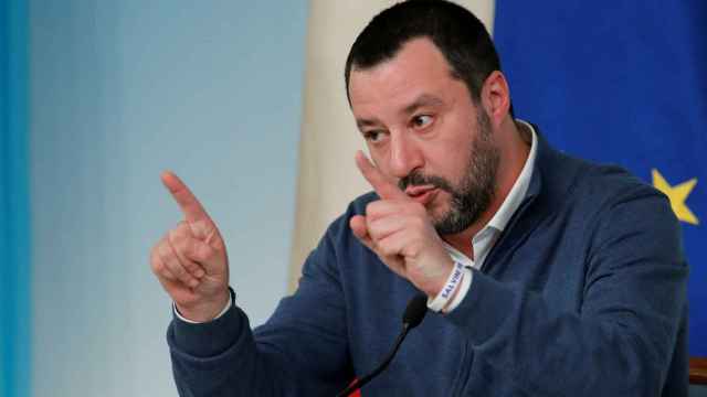 Matteo Salvini, ministro de Interior de Italia.