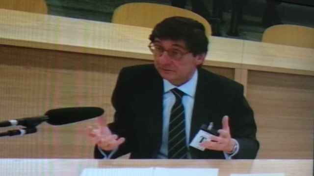 José Ignacio Goirigolzarri, presidente de Bankia, declara como testigo en el juicio de Bankia.
