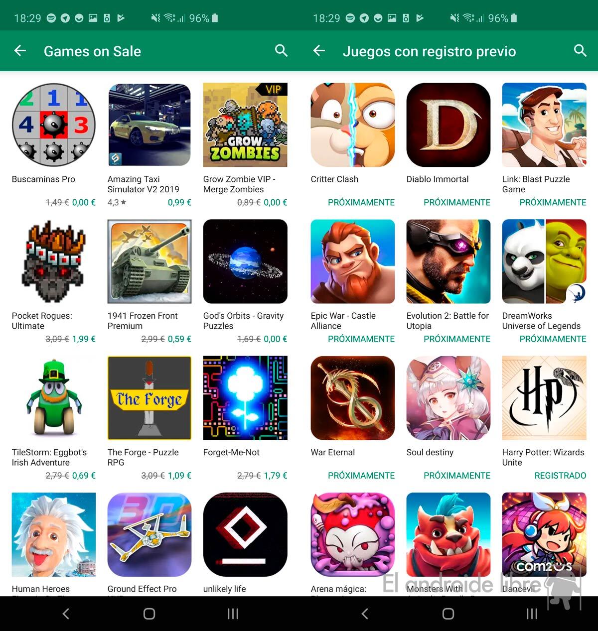 62 ofertas de Google Play: aplicaciones y juegos gratis y con