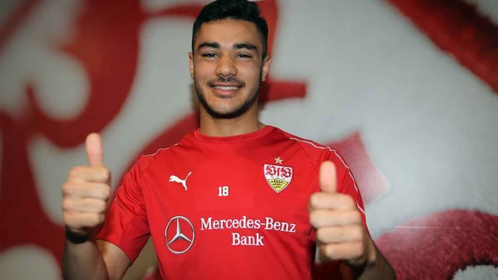 Ozan Kabak, futbolista turco del Stuttgart. Foto: vfb.de