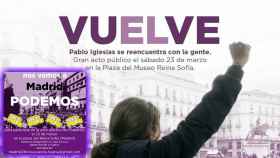 Vuelve Iglesias: su acto multitudinario se llenará con candidatos y autobuses fletados en toda España